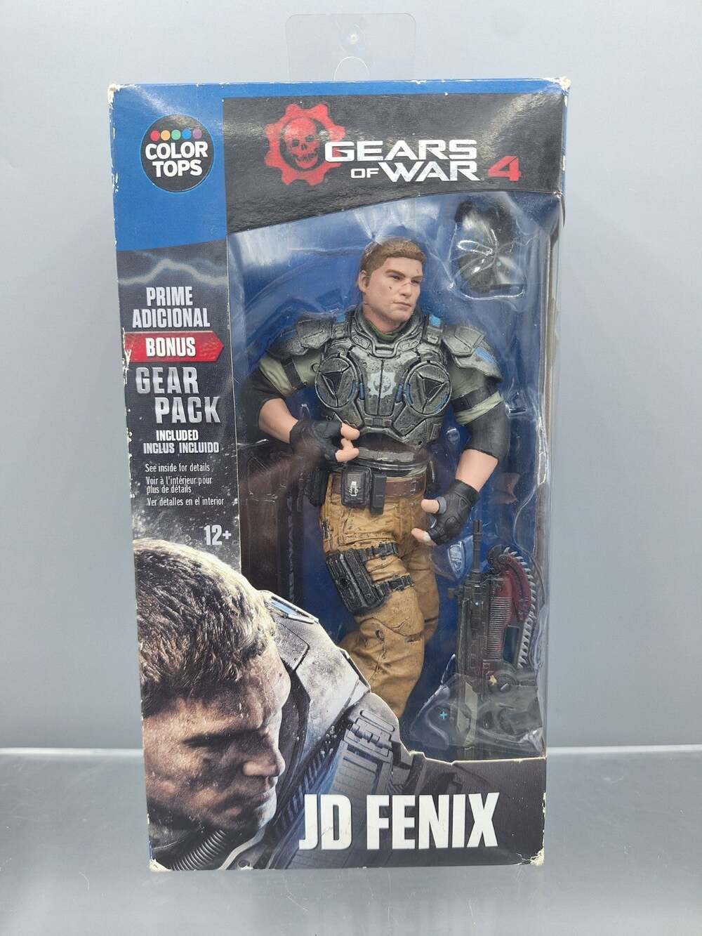 McFarlane Toys~Color Tops~Gears of War 4~JD Fenix 7" Collectible Action Figure